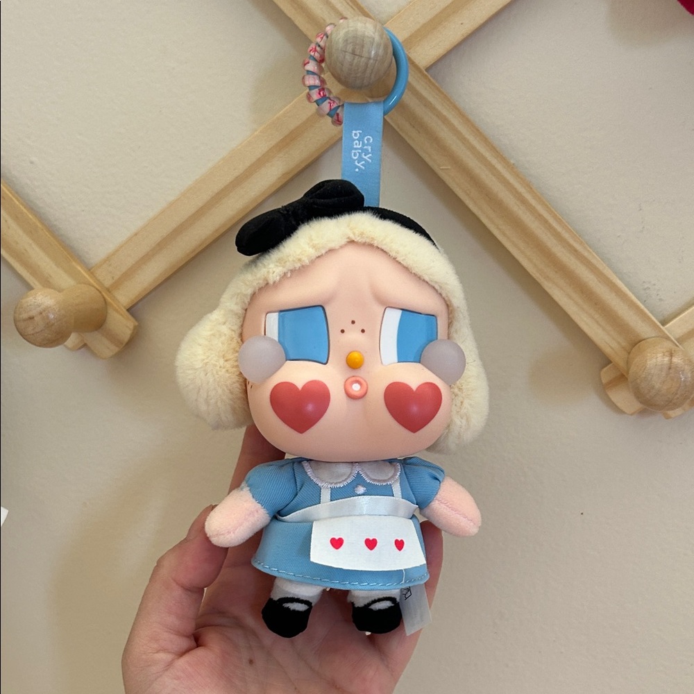 ‘She’s Alice’ Cry Baby bag charm